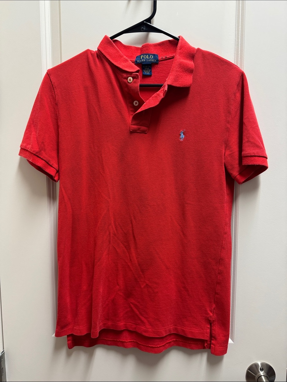 Polo by Ralph Lauren Red Short-Sleeve Polo with Embroidered Pony